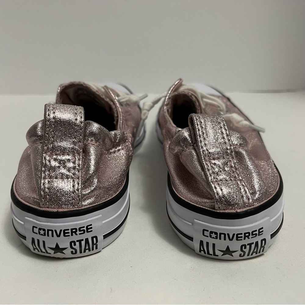 Converse Metallic Pink Sneakers - Picture 8 of 14